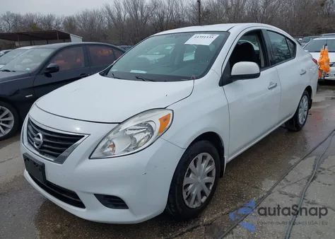 2014 Nissan Versa 1.6 Sv из США, поврежденный, VIN 3N1CN7AP4EL852691
